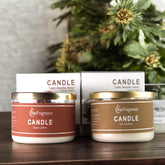 Coconut Musk and Tuscan Leather Scented Candle Sets