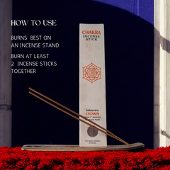 Crown Chakra – Sahasrara Incense Stick (Stick 15Per Pack)