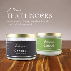 Lemongrass & Smoked Amber Scented Candle Sets