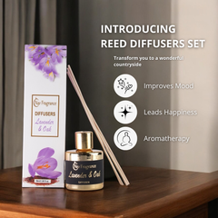 Lavender Oak & Lilly of The Valley Fragrance Oil Reed Diffuser Sets