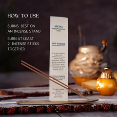 Love – Aromatherapy Incense Sticks (Stick 15Per Pack)