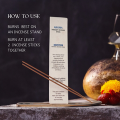 Devotion – Aromatherapy Incense Sticks (Stick 15Per Pack)