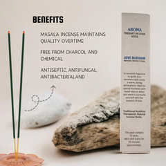 Love – Aromatherapy Incense Sticks (Stick 15Per Pack)