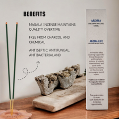 Aroma Life – Aromatherapy Incense Sticks (Stick 15Per Pack)