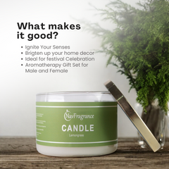 Lemongrass – Scented Candle