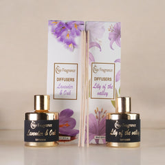 Lavender Oak & Lilly of The Valley Fragrance Oil Reed Diffuser Sets