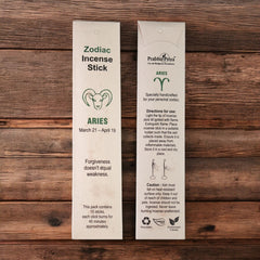 Aries Zodiac Incense Stick (Stick 15Per Pack)