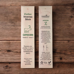 Capricorn Zodiac Incense Stick (Stick 15Per Pack)