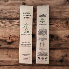 Libra Zodiac Incense Stick (Stick 15Per Pack)
