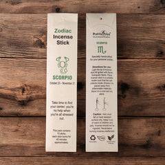 Scorpio Zodiac Incense Stick (Stick 15Per Pack)