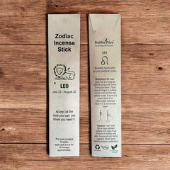 Leo Zodiac Incense Stick (Stick 15Per Pack)