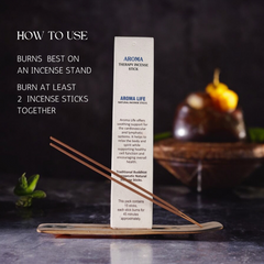 Aroma Life – Aromatherapy Incense Sticks (Stick 15Per Pack)