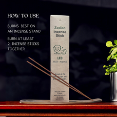 Leo Zodiac Incense Stick (Stick 15Per Pack)