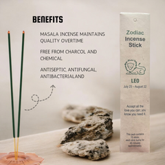Leo Zodiac Incense Stick (Stick 15Per Pack)