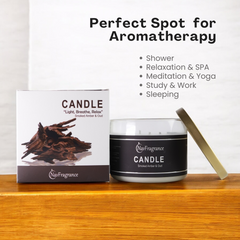 Smoked Amber & Oud – Scented Candle