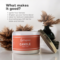 Hazelnut Vanilla – Scented Candle