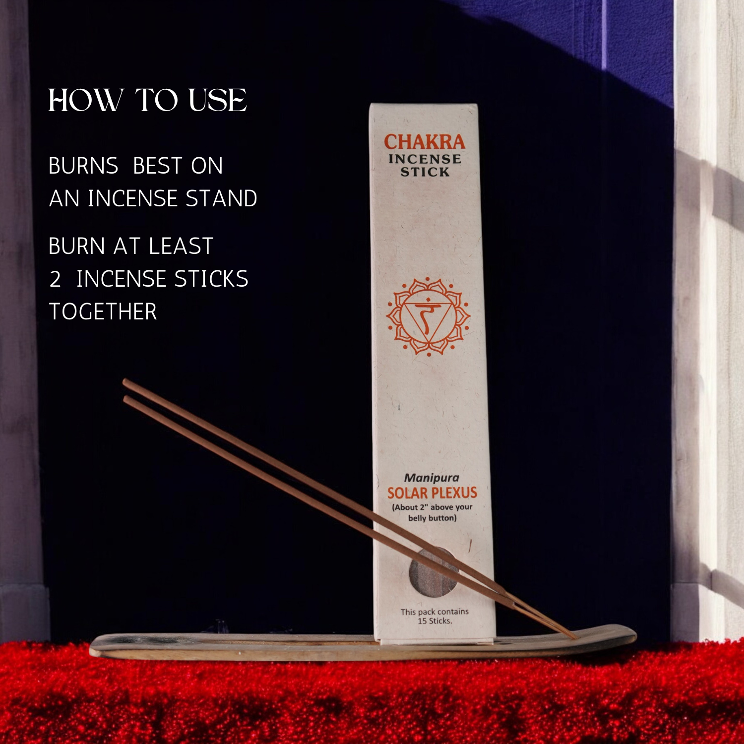 Solar Plexus Chakra – Manipura Incense Stick