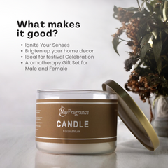 Coconut Musk – Scented Candle
