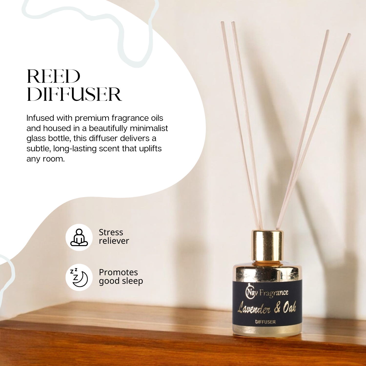 Lavender Oak & Lilly of The Valley Fragrance Oil Reed Diffuser Sets