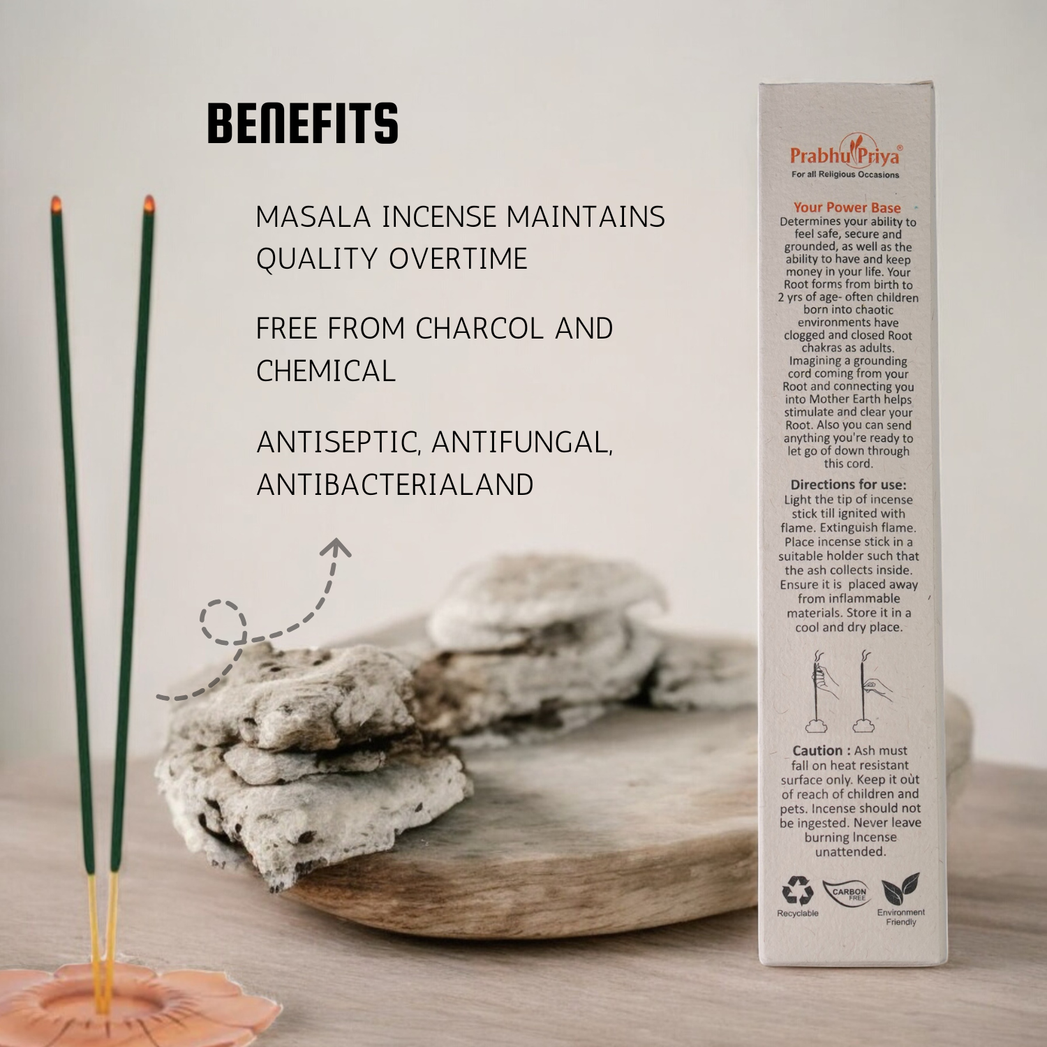 Root Chakra – Muladhara Incense Stick