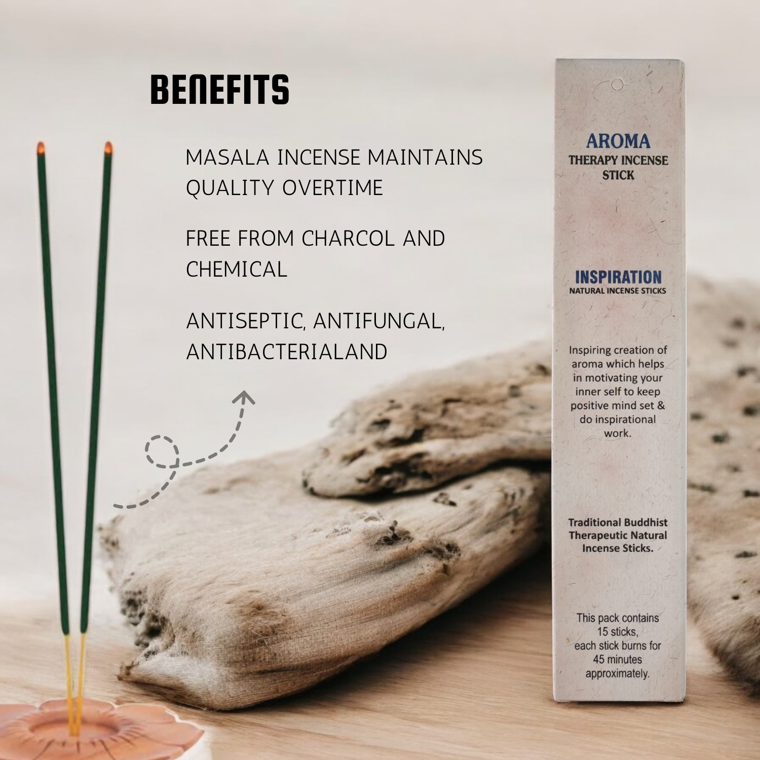Inspiration – Aromatherapy Incense Sticks