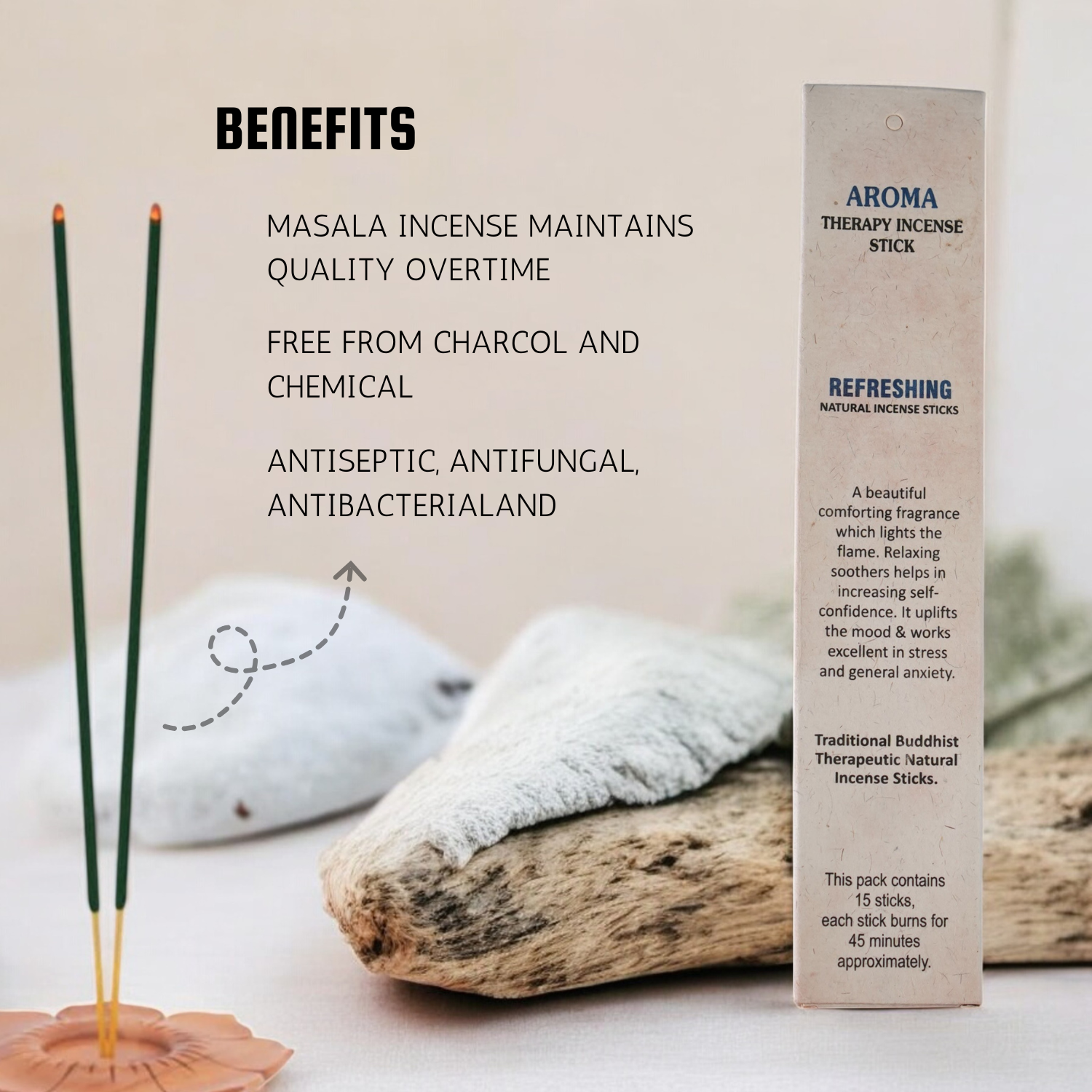 Refreshing – Aromatherapy Incense Sticks
