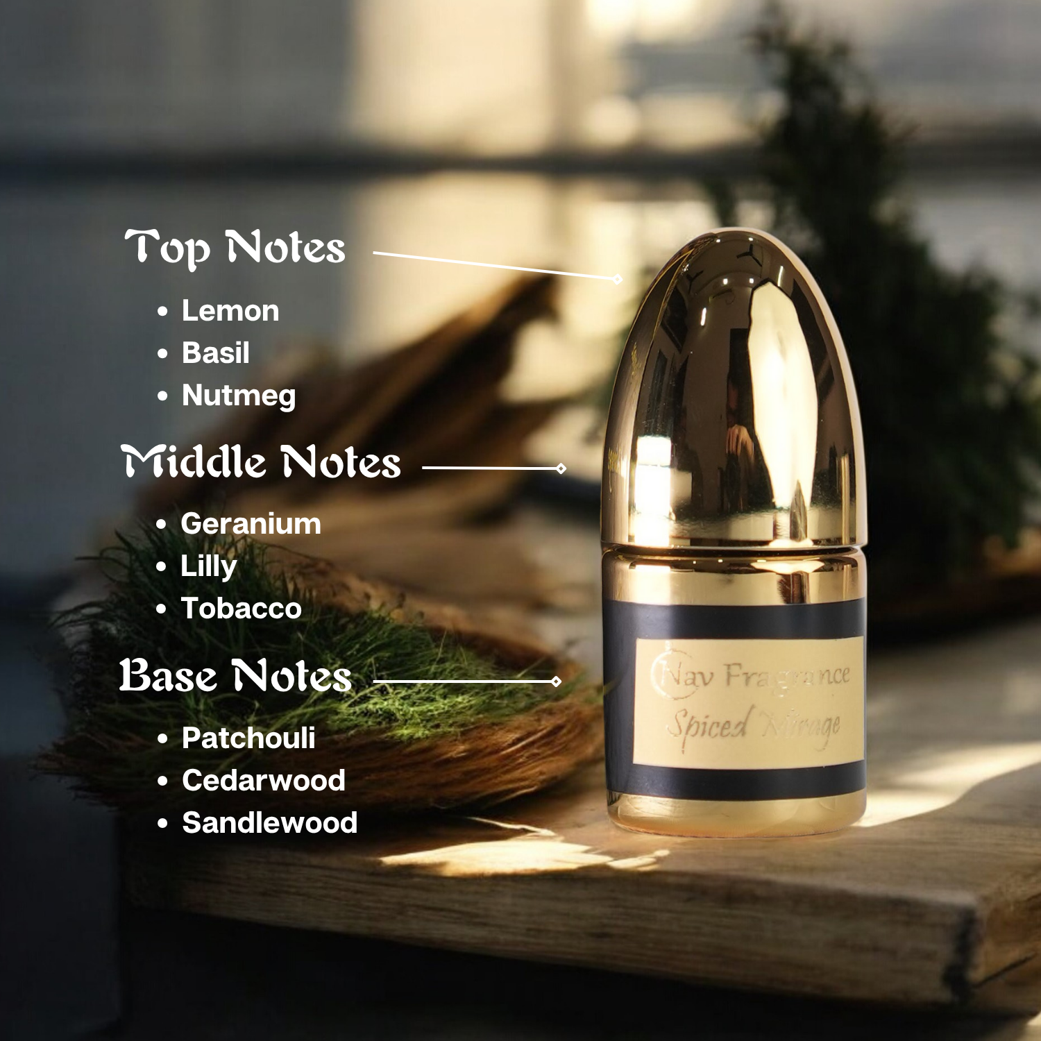 Spiced Mirage  - Attar Bullet