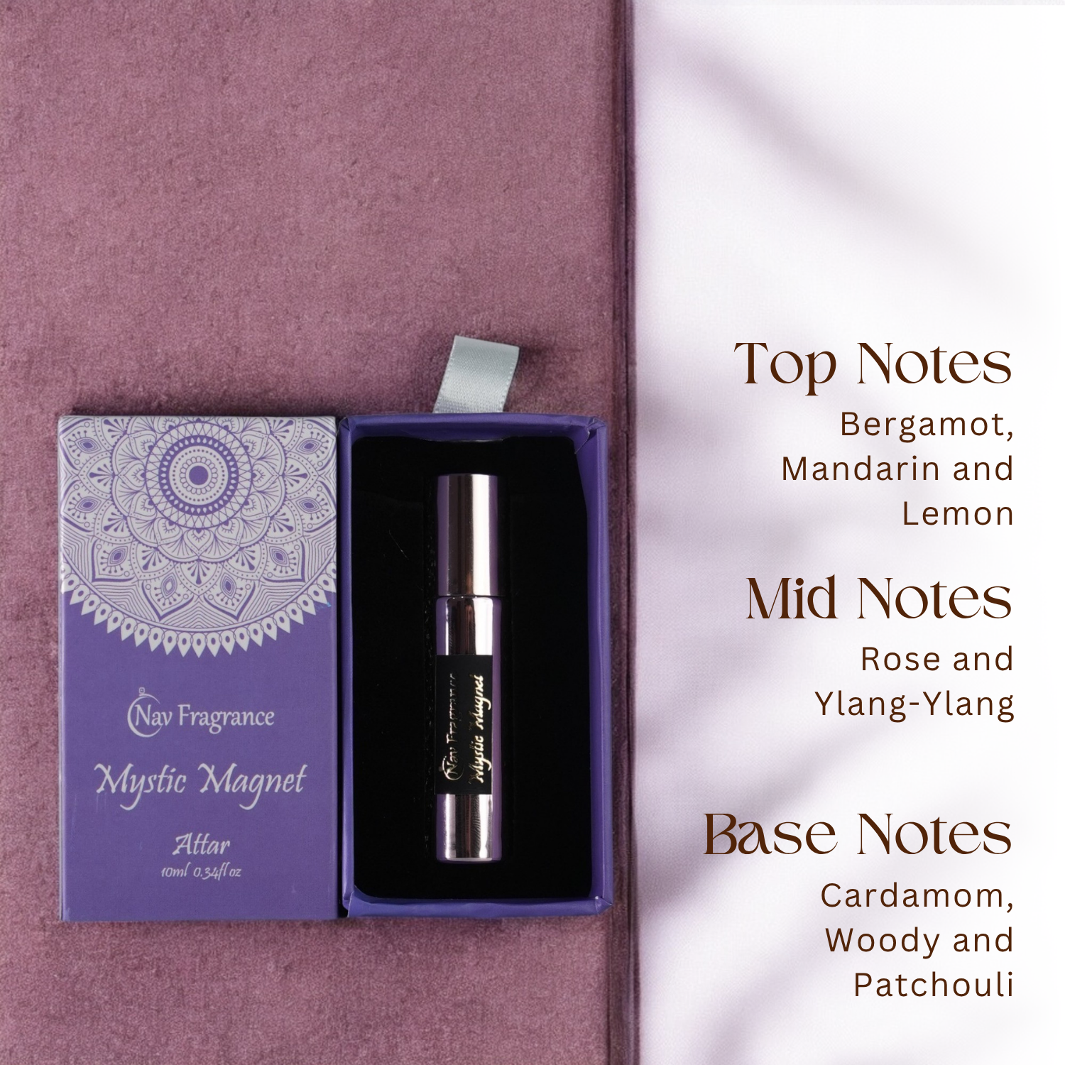 Mystic Magnet & Amber AE Hayat Attar Combo
