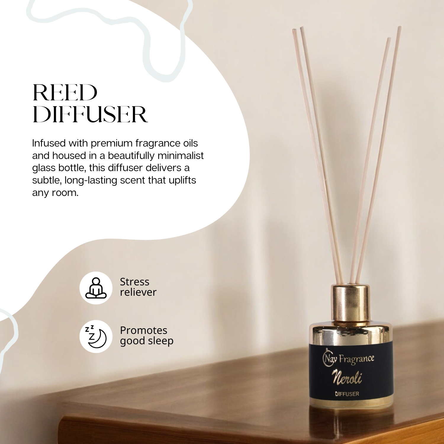 Lavender Oak & Neroli Fragrance Oil Reed Diffuser Sets