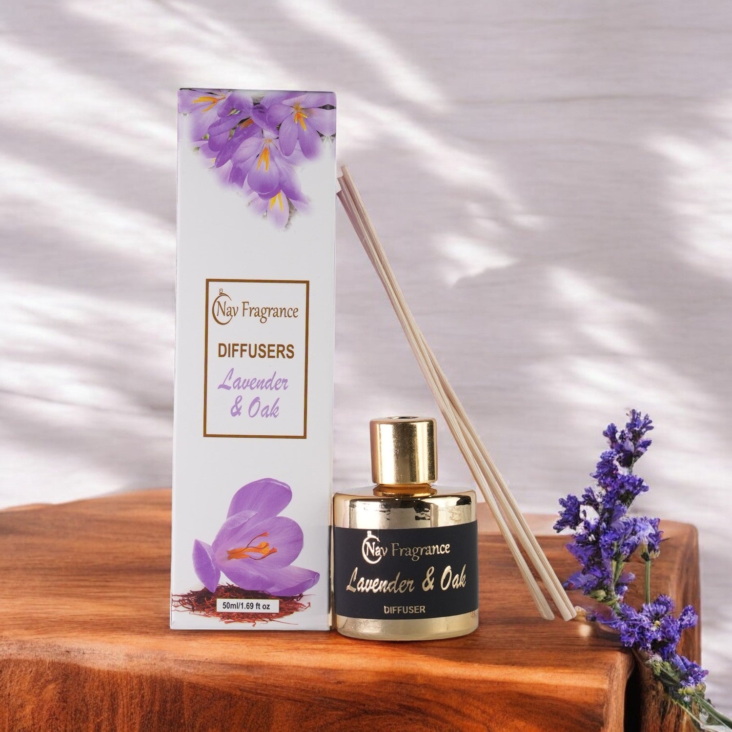 Lavender & Oak – Reed Diffuser