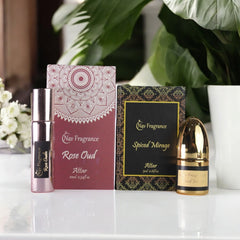 Rose Oud & Spiced Mirage Attar Combo