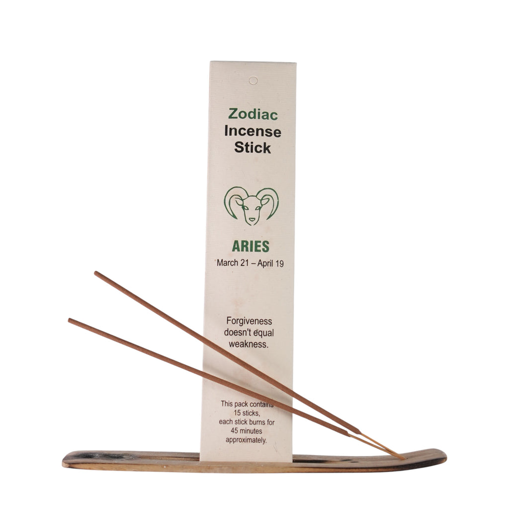 Aries Zodiac Incense Stick (Stick 15Per Pack) – Nav Swastik Pvt. Ltd.