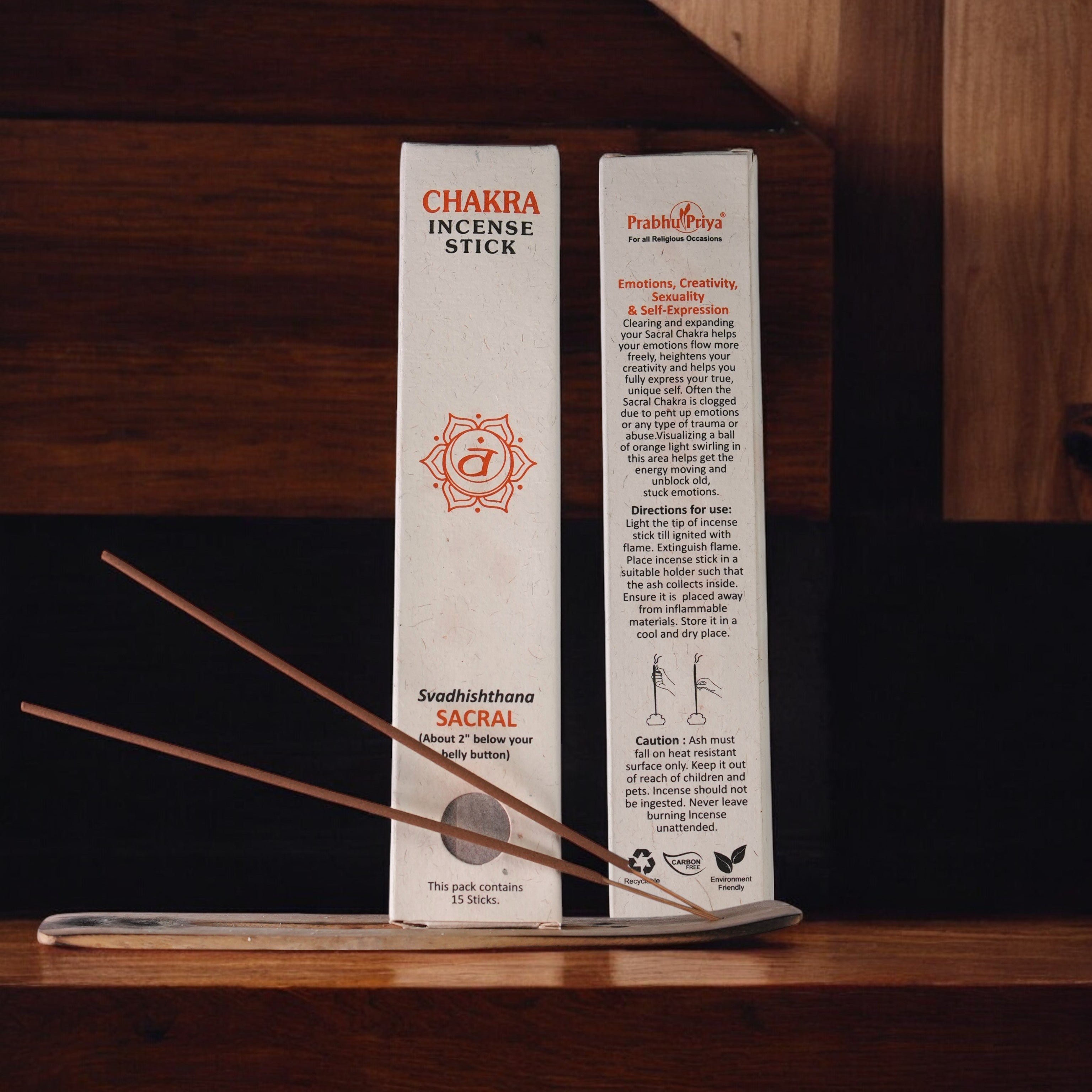 Sacral Chakra – Svadhisthana Incense Stick