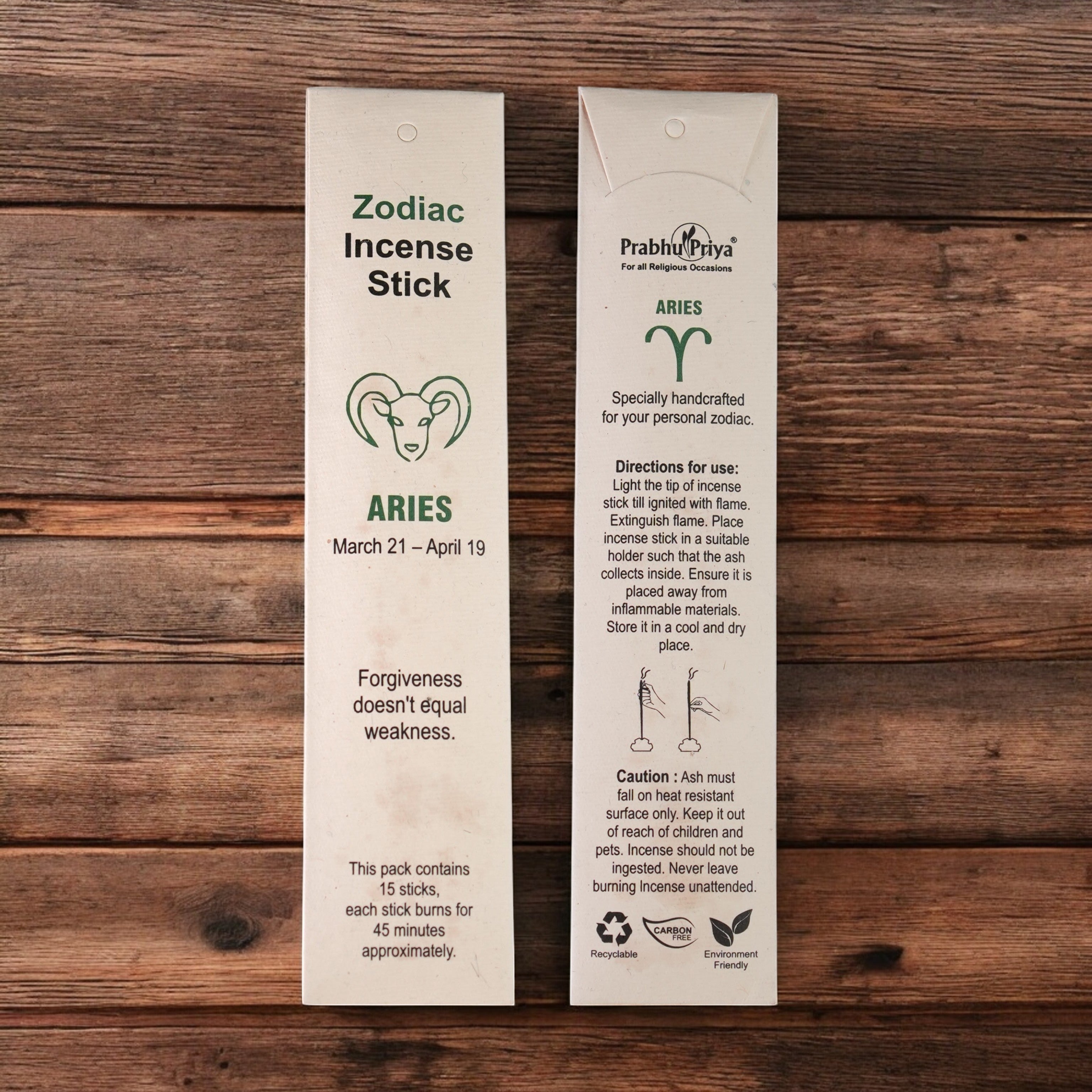Aries Zodiac Incense Stick