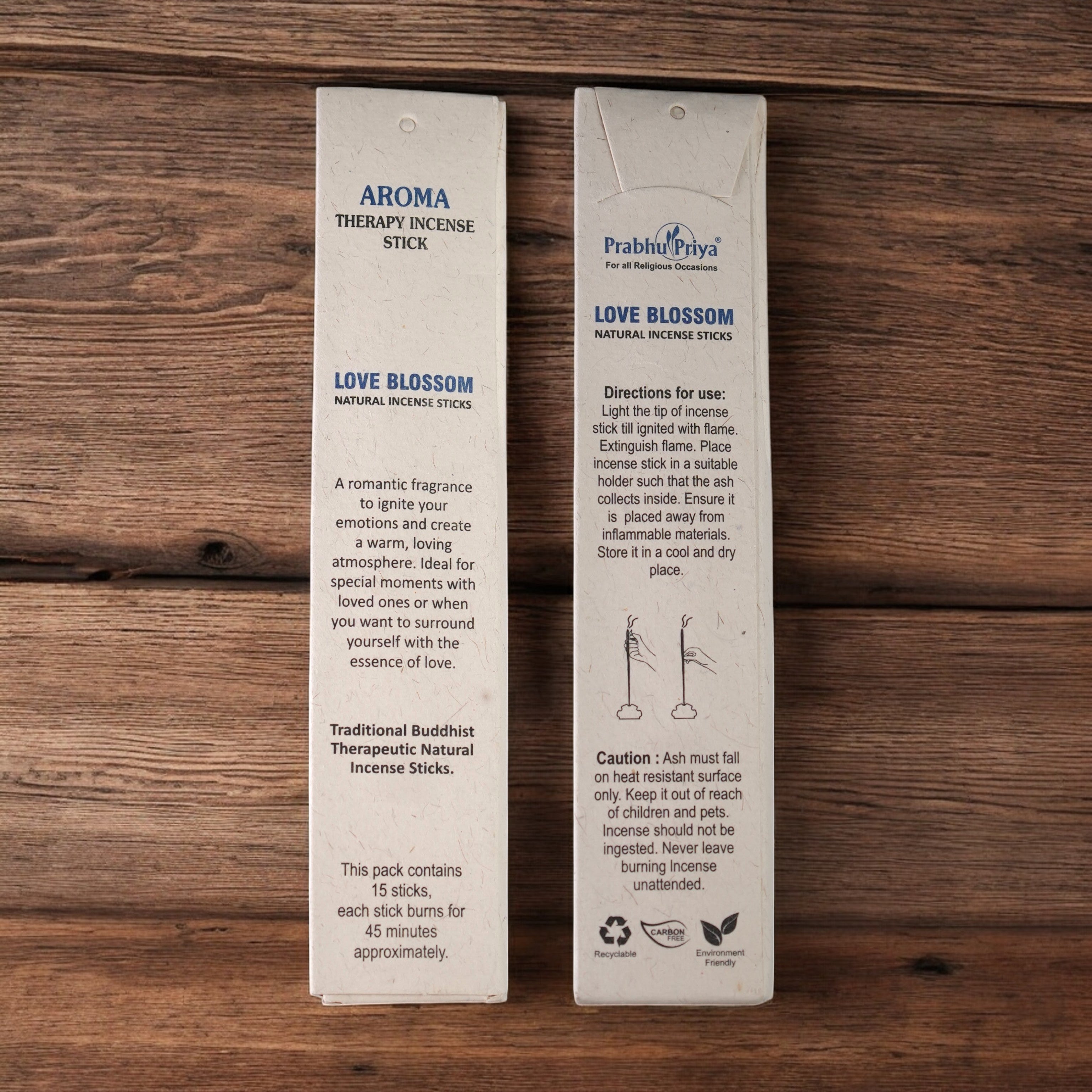 Love – Aromatherapy Incense Sticks
