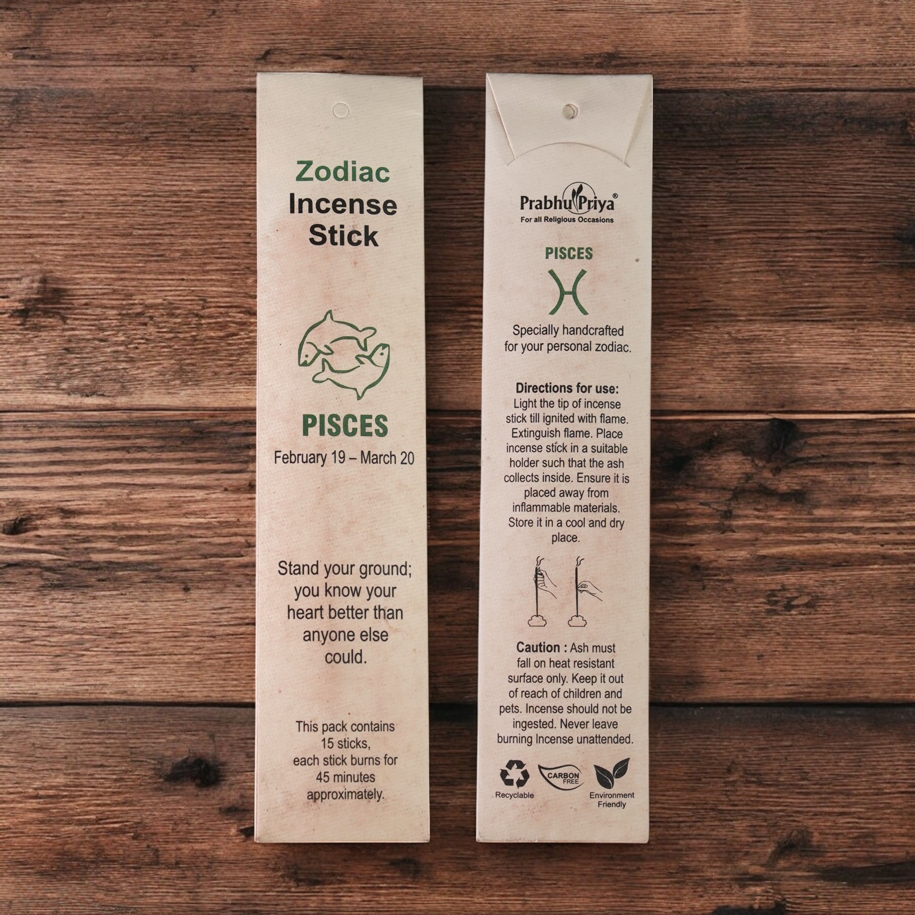 Pisces Zodiac Incense Stick