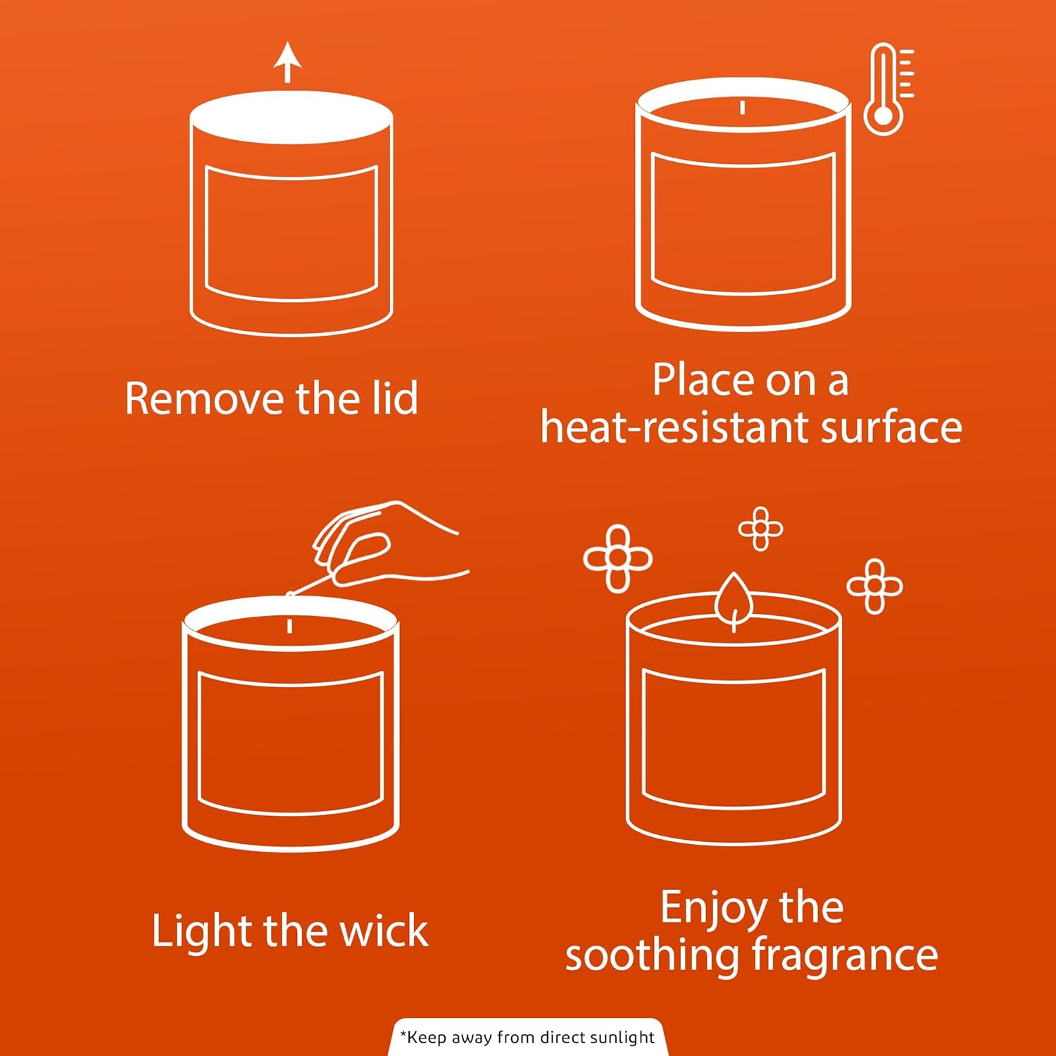 Lemongrass – Scented Candle
