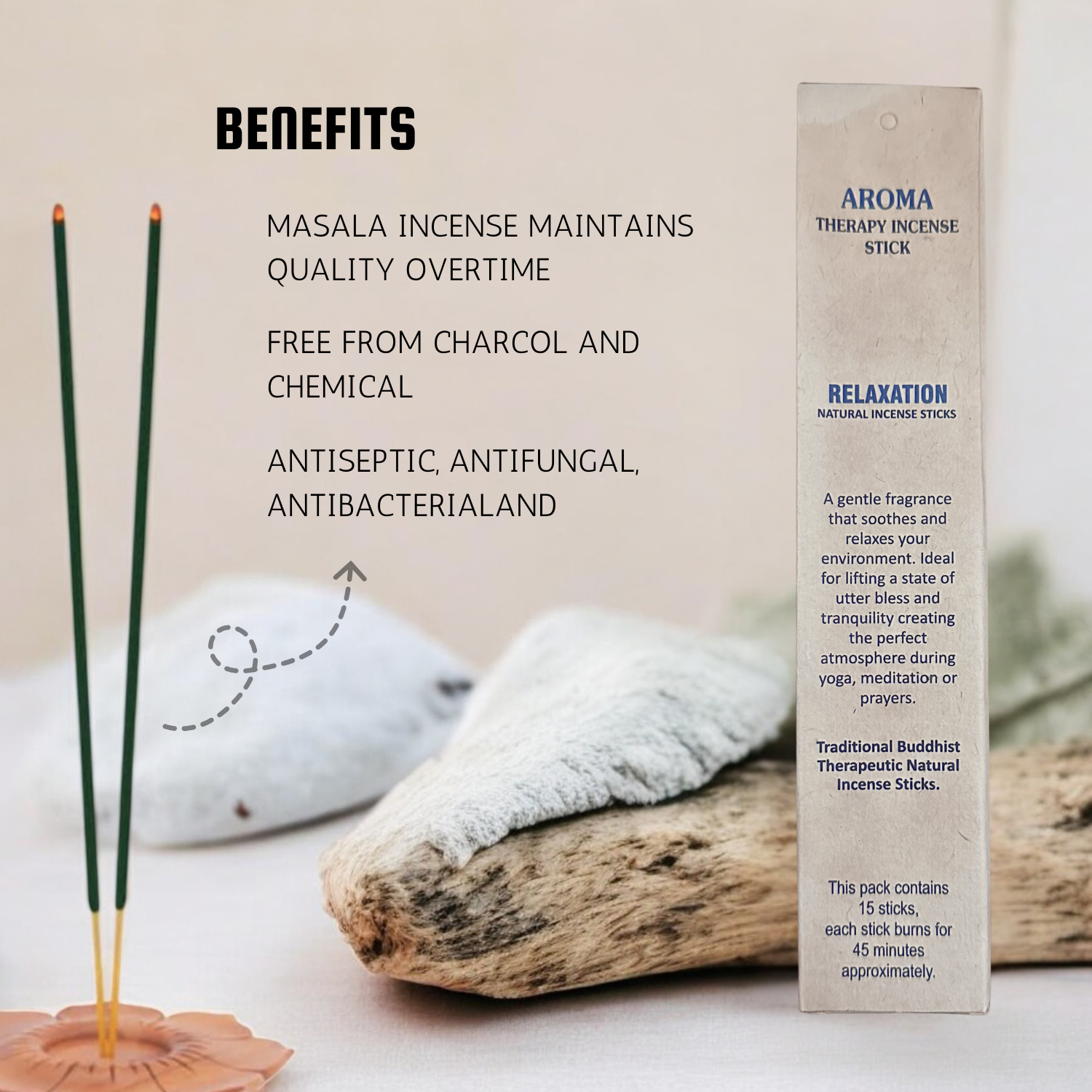 Relaxation – Aromatherapy Incense Sticks